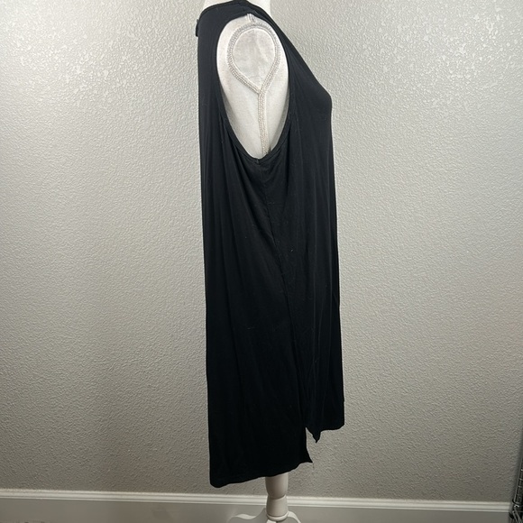 Press Dress Black Casual Summer Spring Flowy Casual Comfy Dress Size Large 12/14 - Picture 3 of 6